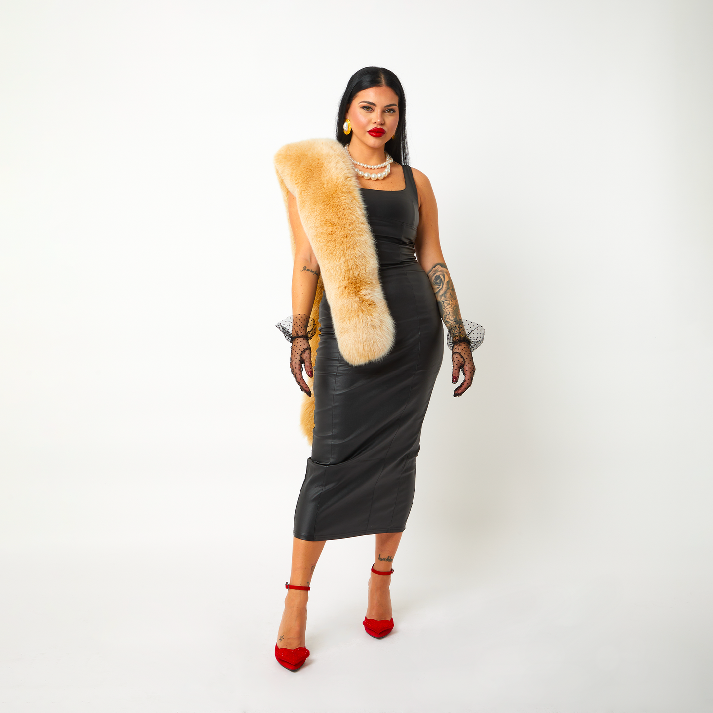 EMBELLISHED RED LOVE