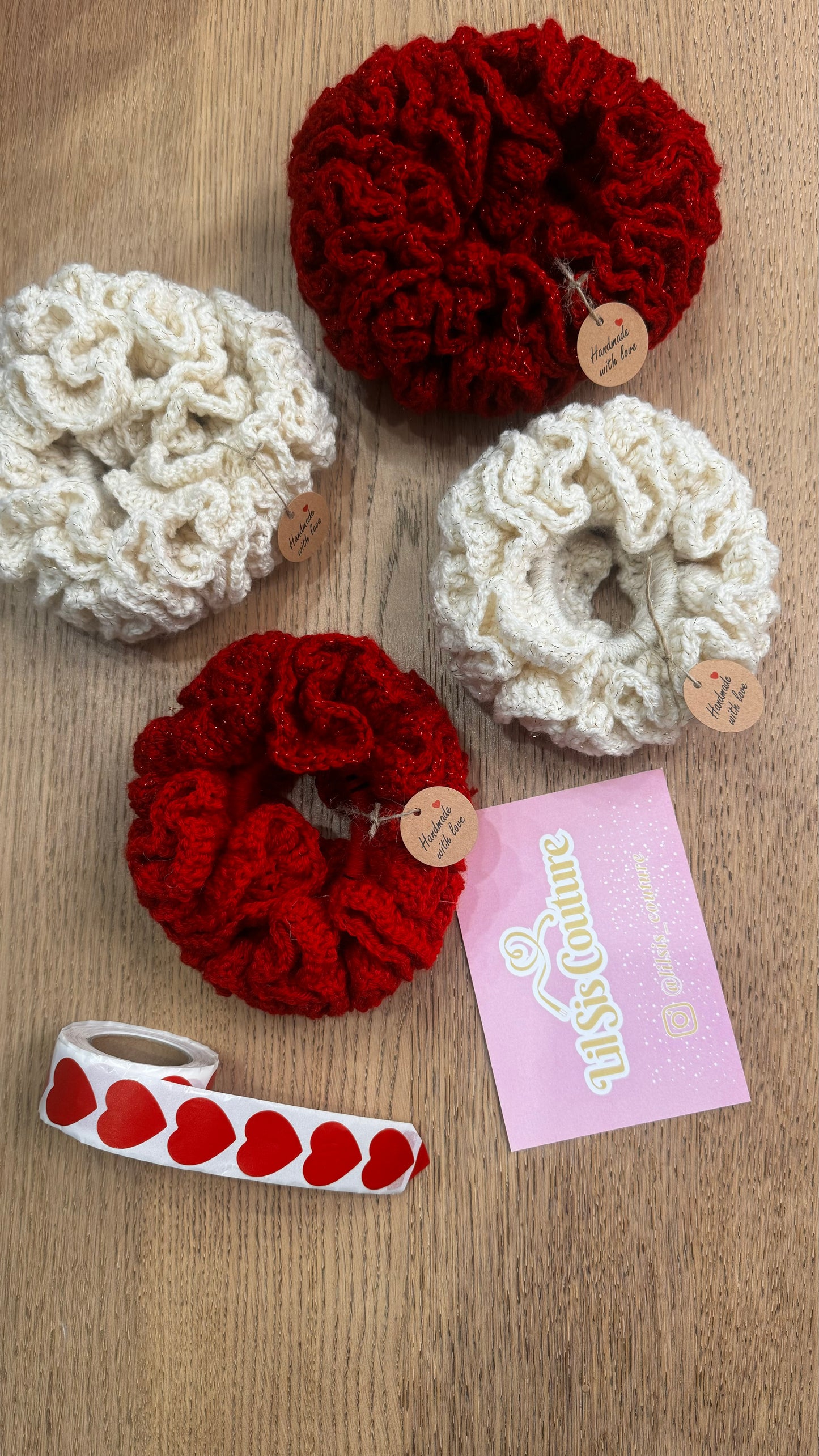Scrunchies nuvola white