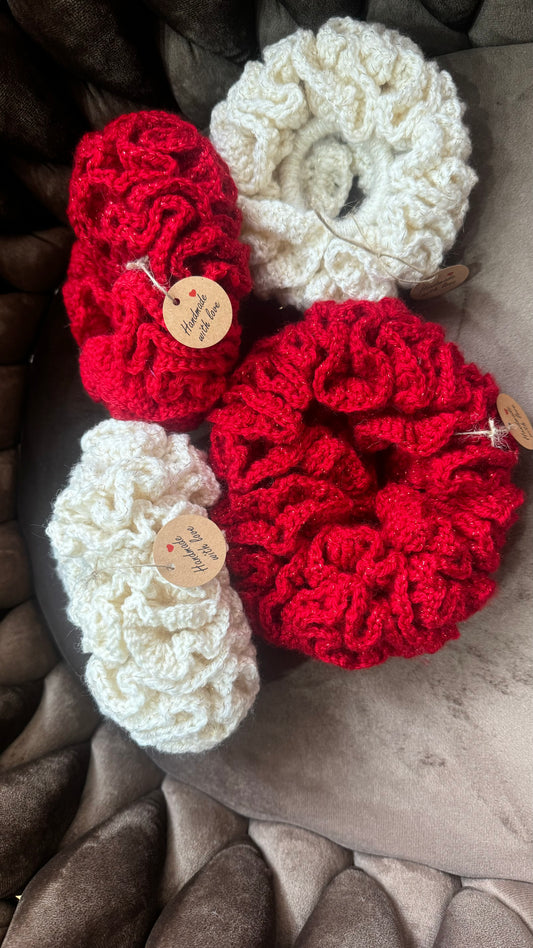 Scrunchies nuvola white