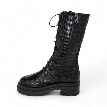 SAVANNA CROCO BLACK