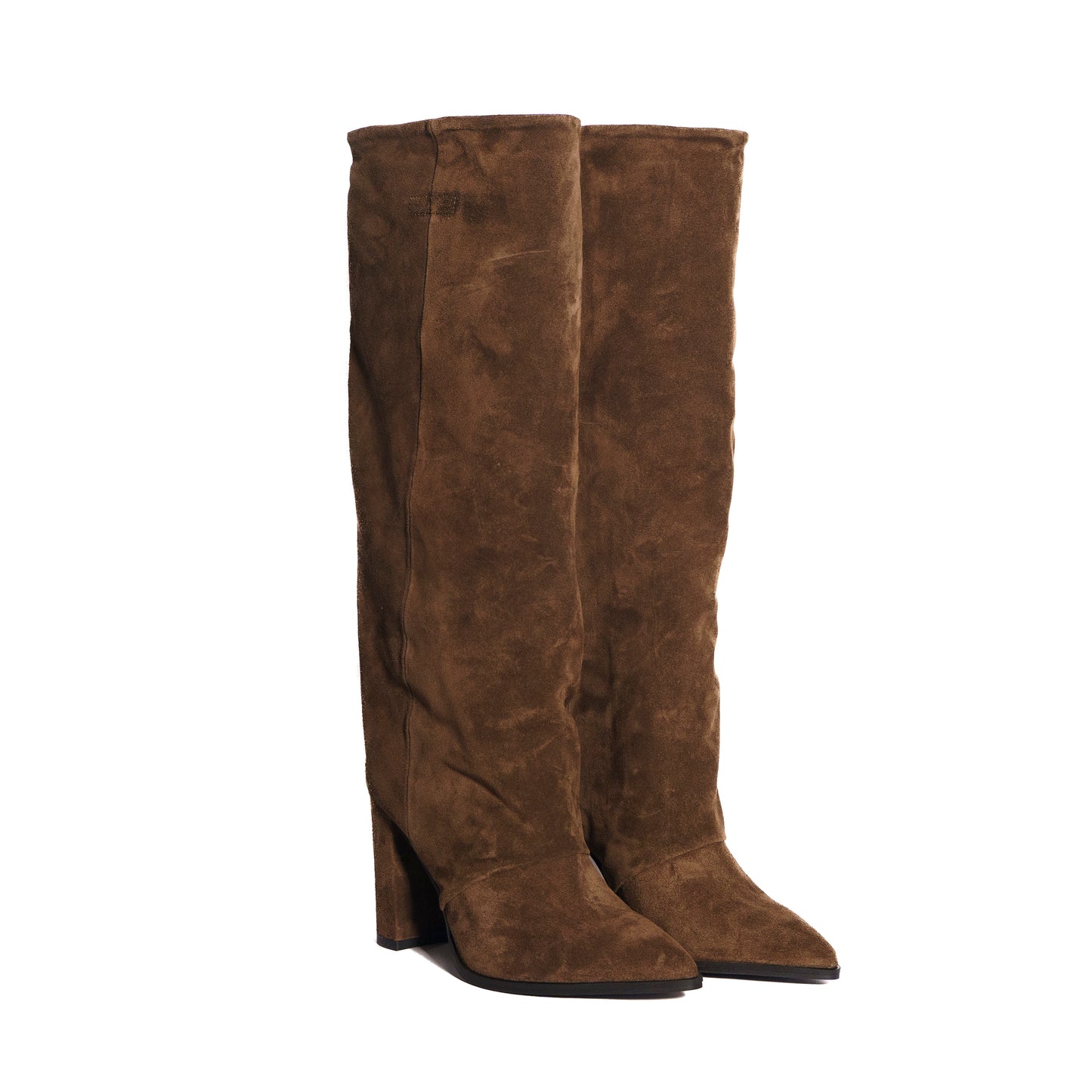 Sara Boots Suede Brown