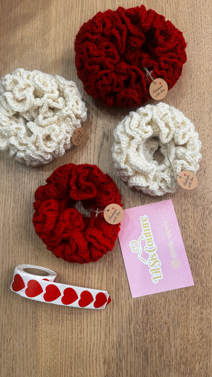 Scrunchies nuvola white