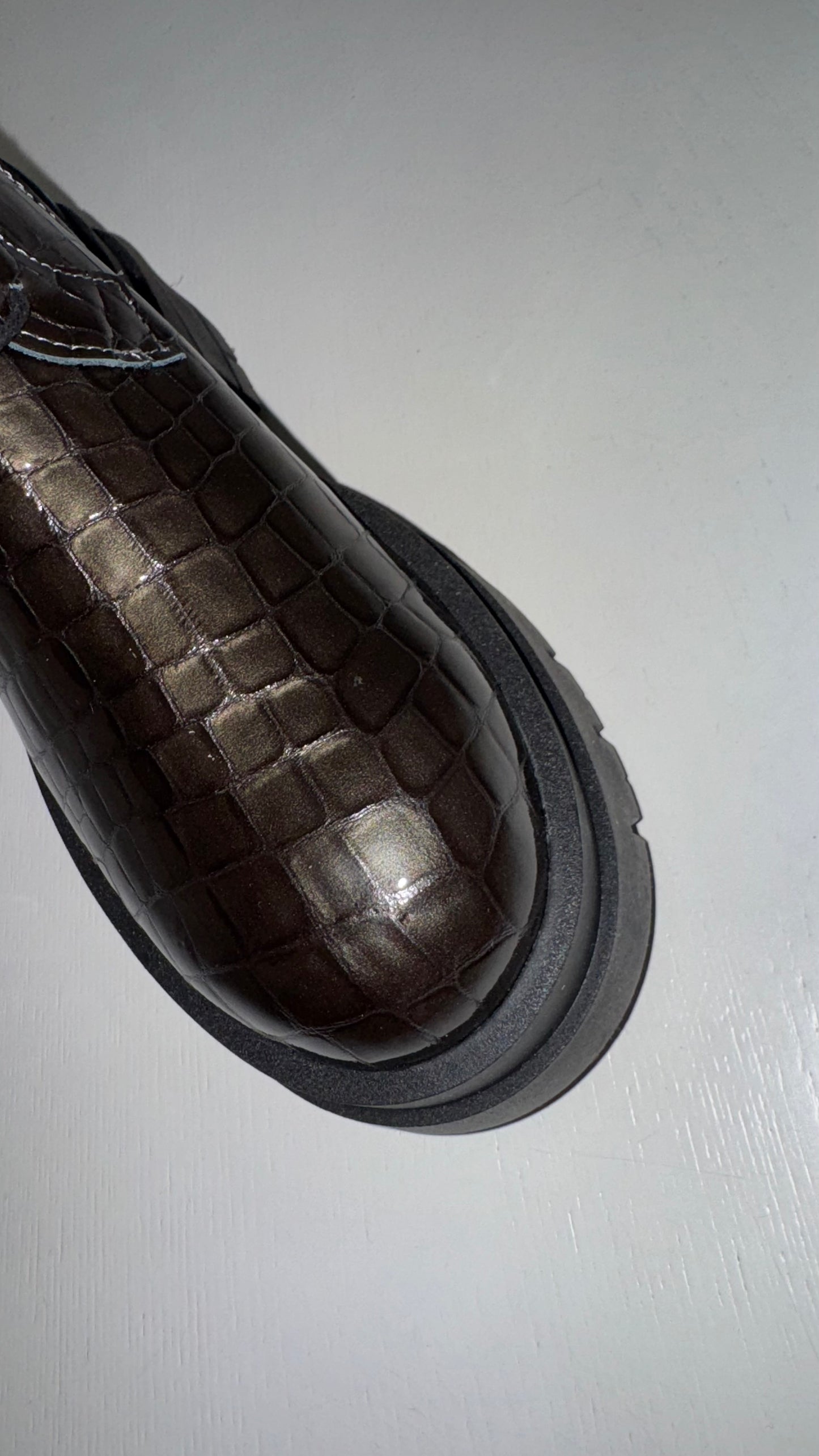 SAVANNA CROCO ANTRACITE