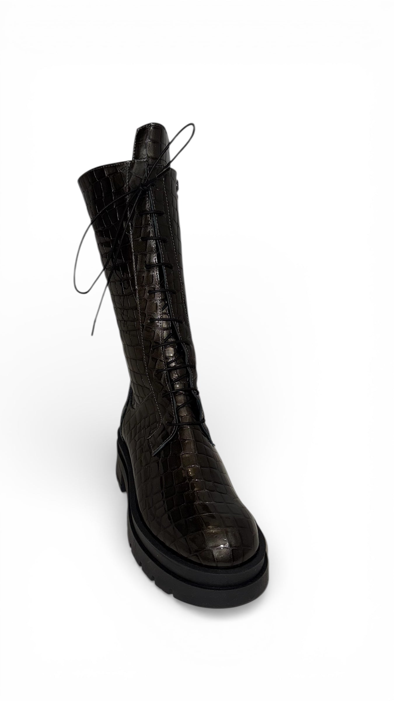 SAVANNA CROCO ANTRACITE