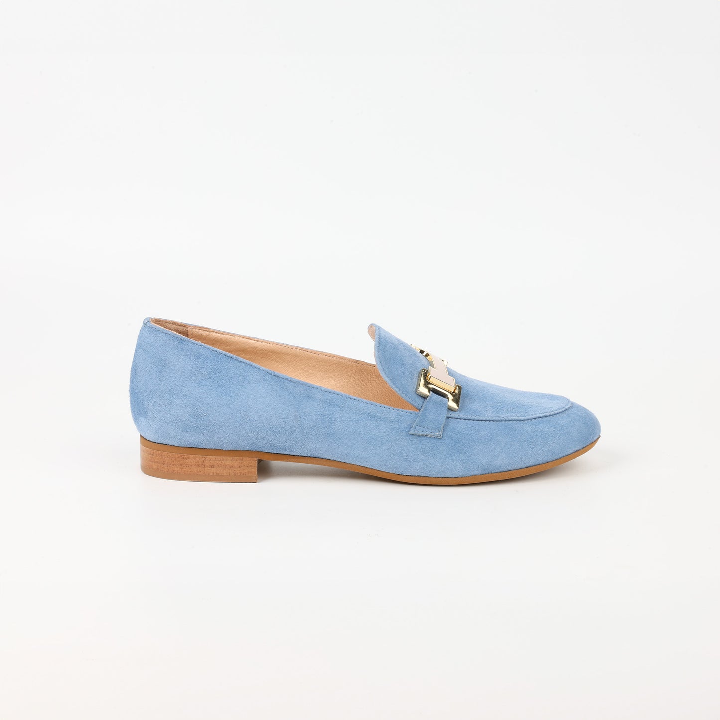 CHLOE LOAFERS LIGHT BLUE