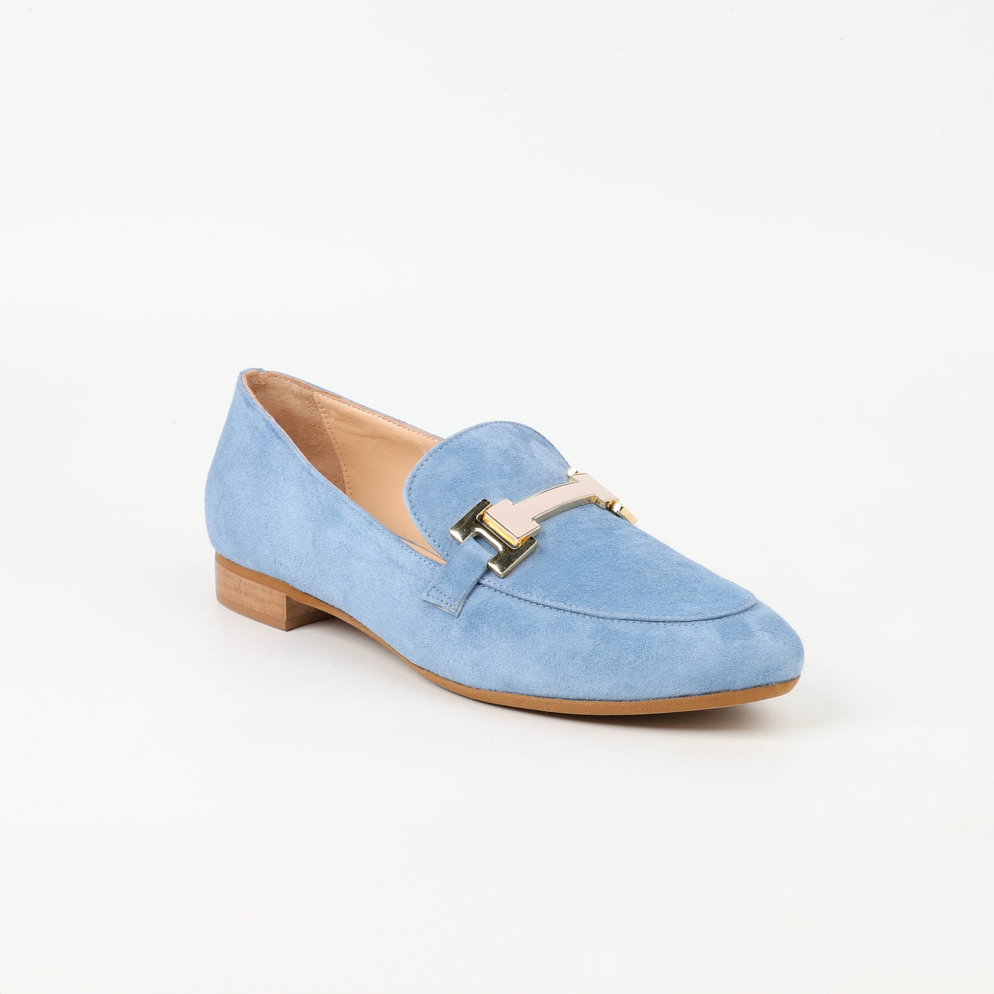 CHLOE LOAFERS LIGHT BLUE